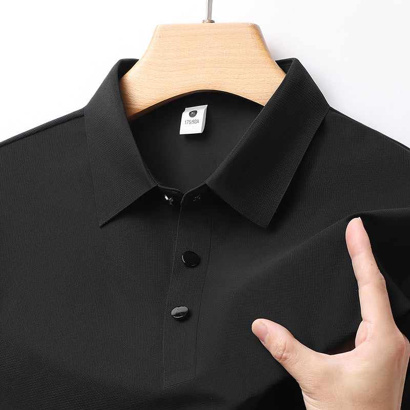 Instantly Cooling Moisture-Wicking Polo Shirt| Lightweight breathable fabric for summer
