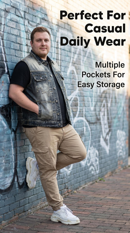 Active Comfort Gusseted Performance Joggers - Big & Tall Edition