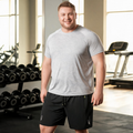FORGEMEN Oversized Quick Dry Sports Shorts for Big & Tall Men